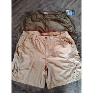 All American Fisherman Bundle Shorts Size L 36-38 Vintage 70's Pockets, Nylon